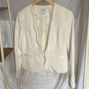 Elle Off-White Business Jacket